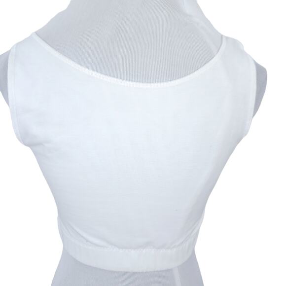 Wear Ease Compression Vest Small White, Post-Surgical Bra, Zip Closure - Picture 6 of 10